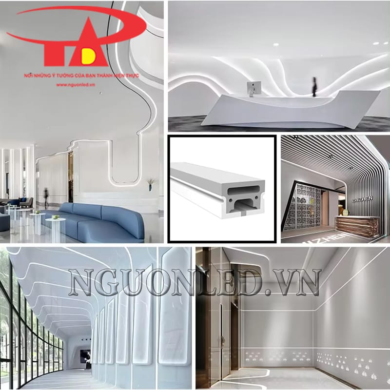 Dây silicon luồn led định hình 2014 cao cấp