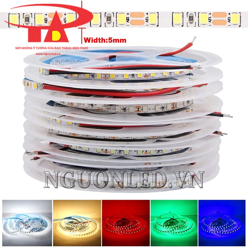 Led dây dán 2835 dùng cho silicon định hình ốp nổi