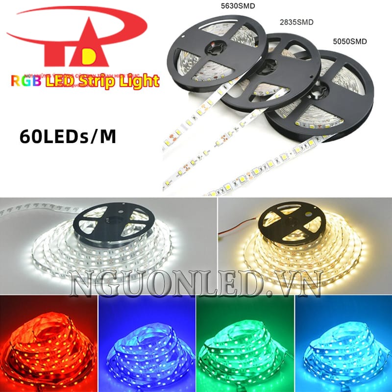 Led dây dán dùng cho máng nhôm định hình