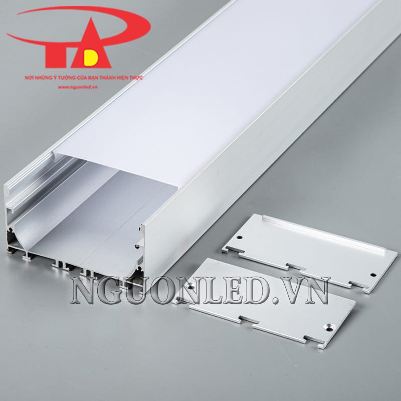 Thanh nhôm U 100x40 định hình loại tốt