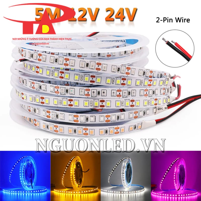 Led dây 2835 dùng cho thanh nhôm U 10x10