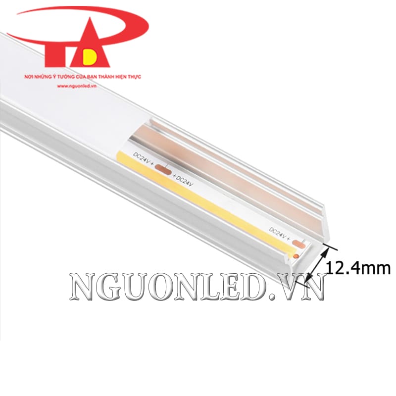 Thanh nhôm U định hình led COB