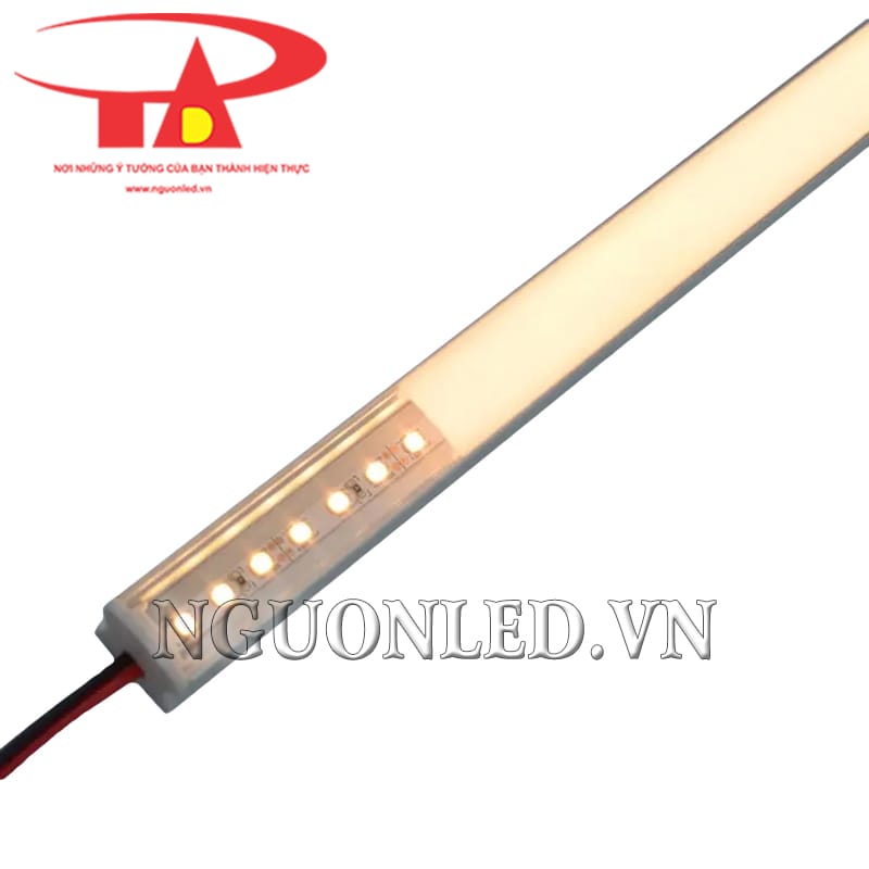 Thanh nhôm U định hình led dây 2835