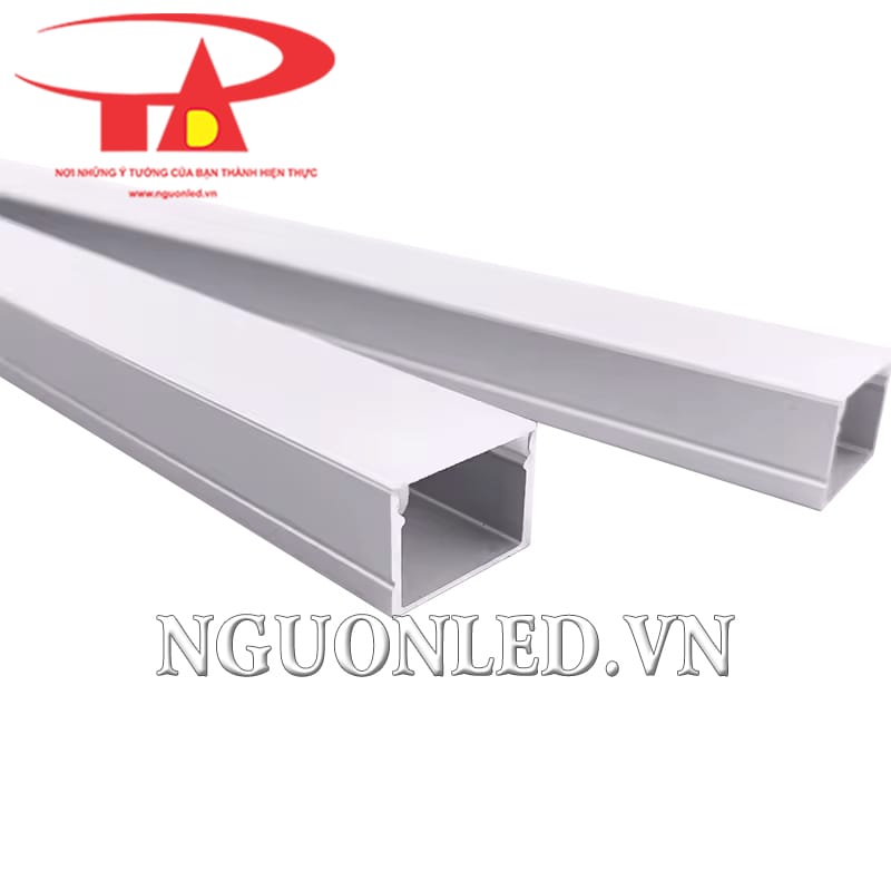 Thanh nhôm định hình lắp nổi U 19x13