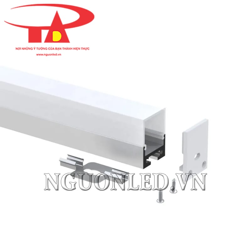 Thanh nhôm định hình led dây giá rẻ