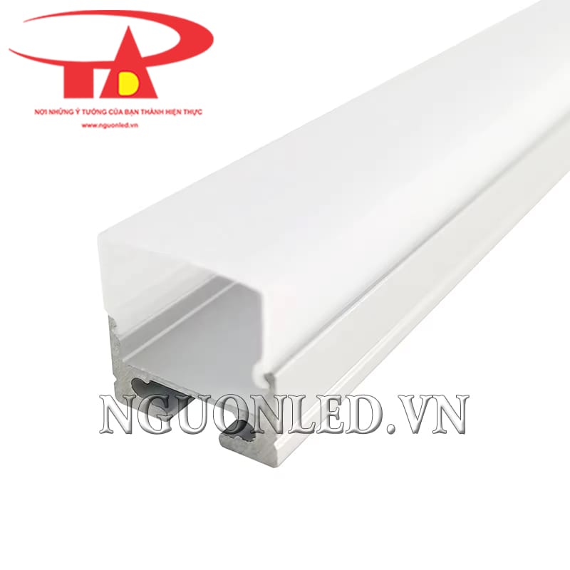 Thanh nhôm profile gắn nổi U 20x20