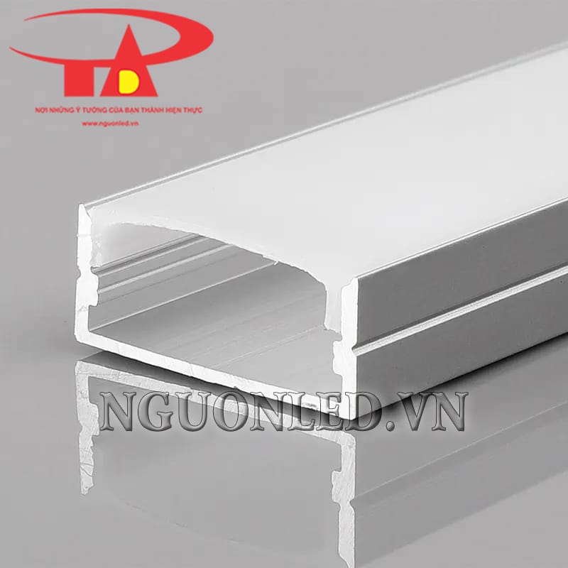 Máng định hình nhôm led chữ U 24x10