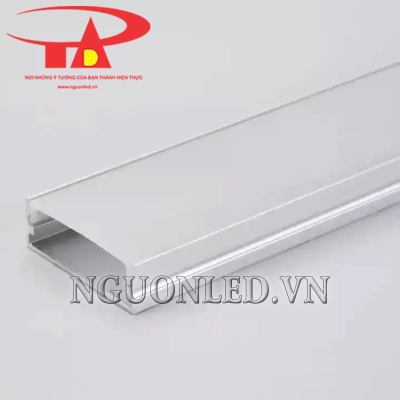 Thanh nhôm định hình lắp nổi U 24x10