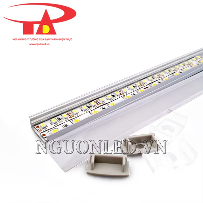 Thanh nhôm định hình led dây dán