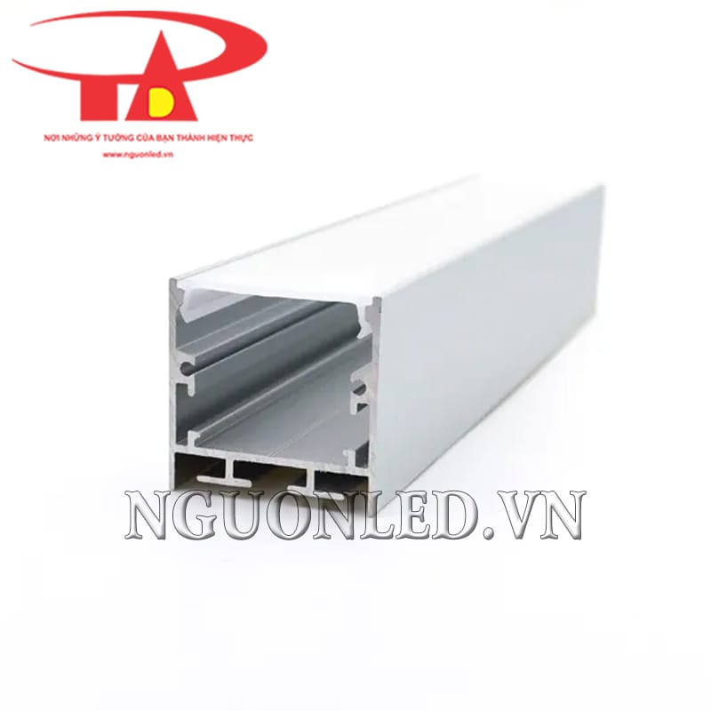 Thanh profile nhôm lắp nổi U 35x35