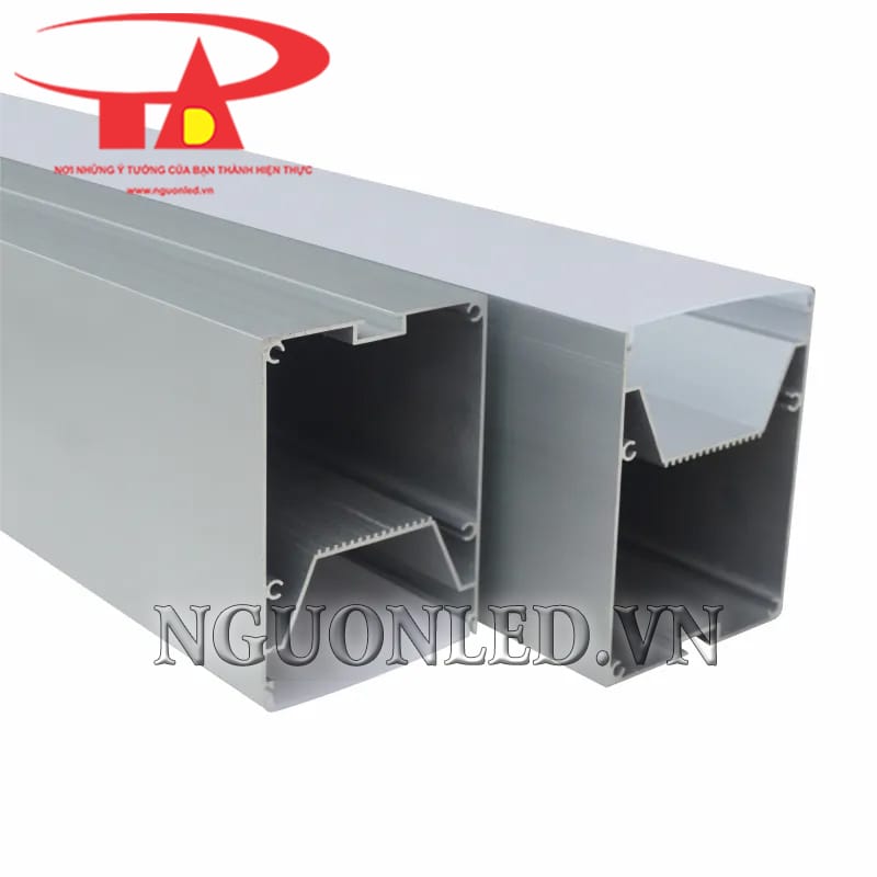 Thanh nhôm profile U 50x75 giá rẻ