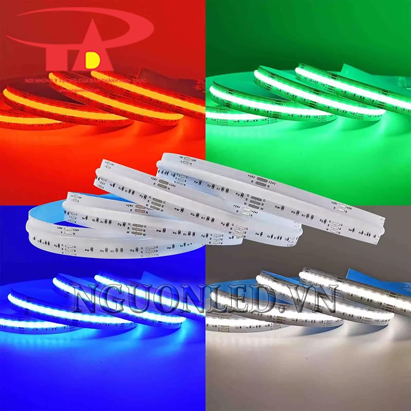 Led dây dán COB sử dụng cho thanh định hình nhôm