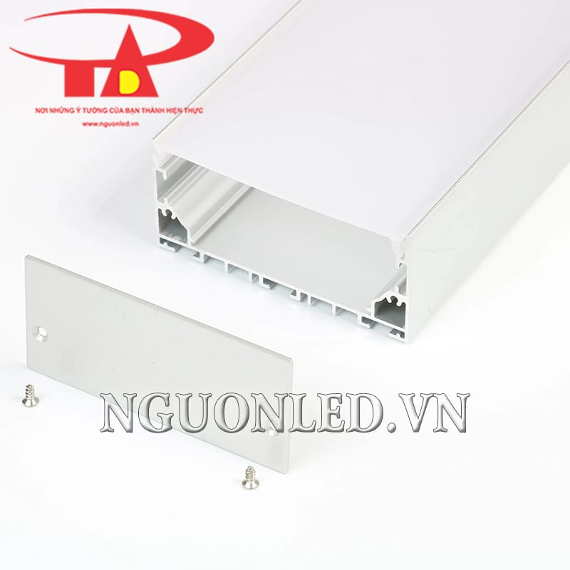 Thanh profile nhôm U nổi 76x35 cao cấp