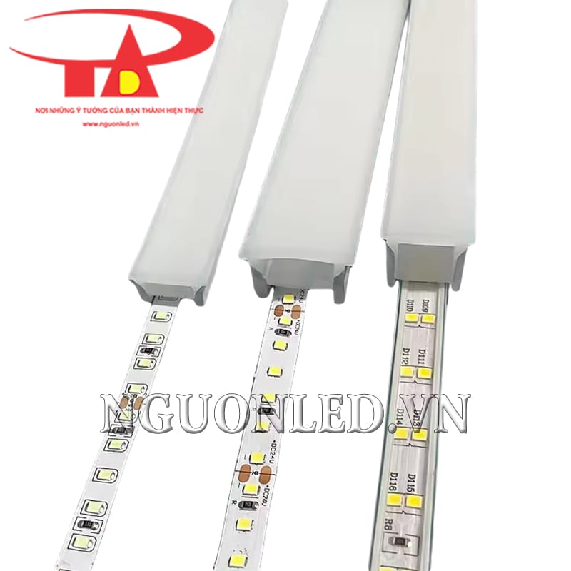 Dây silicon định hình led âm tường