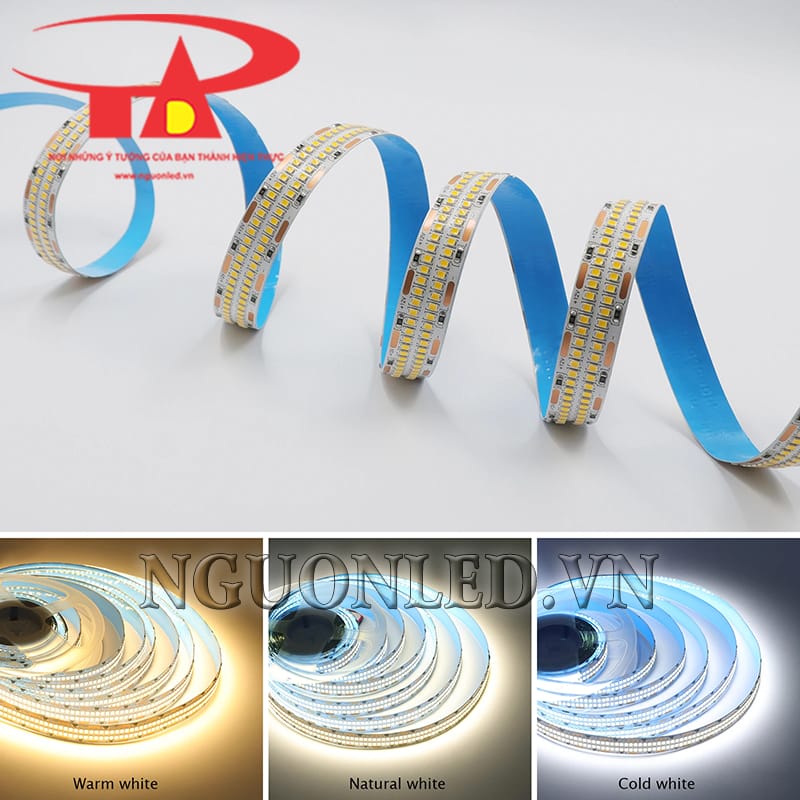 Dây led 2 hàng dùng cho ống luồn silicon âm 2014