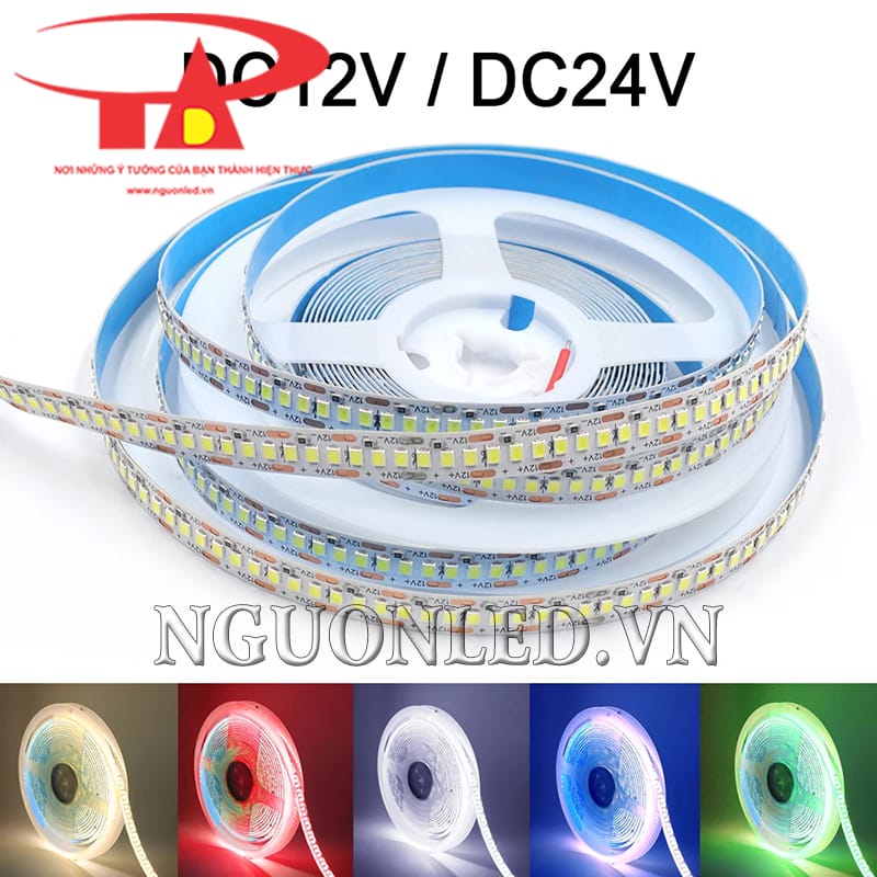 Dây đèn led 2835 dùng cho ống silicon định hình