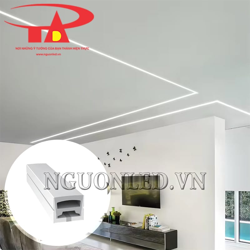 Ống silicon định hình led dây 1510