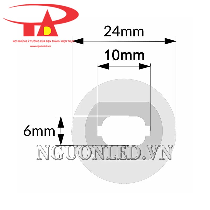 Silicon định hình ống tròn D24