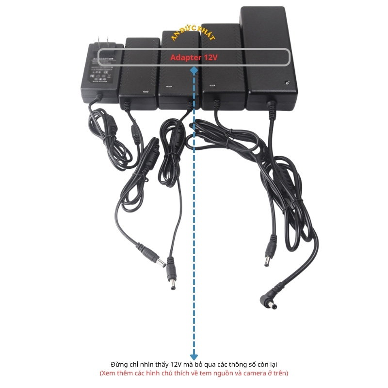Chọn Adapter 12V bao nhiêu ampe sao cho đúng với camera mà bạn đang dùng