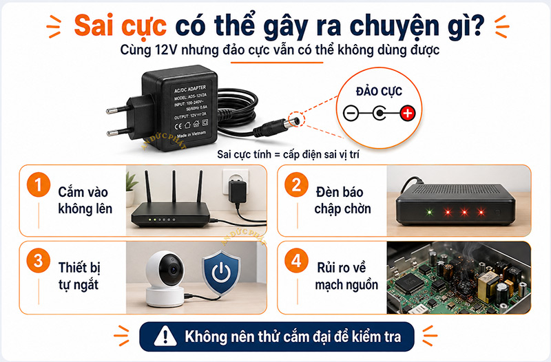 Sai cực có thể gây ra chuyện gì