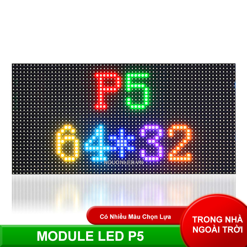 Module LED P5 full color kích thước 320x160 hiển thị sắc nét