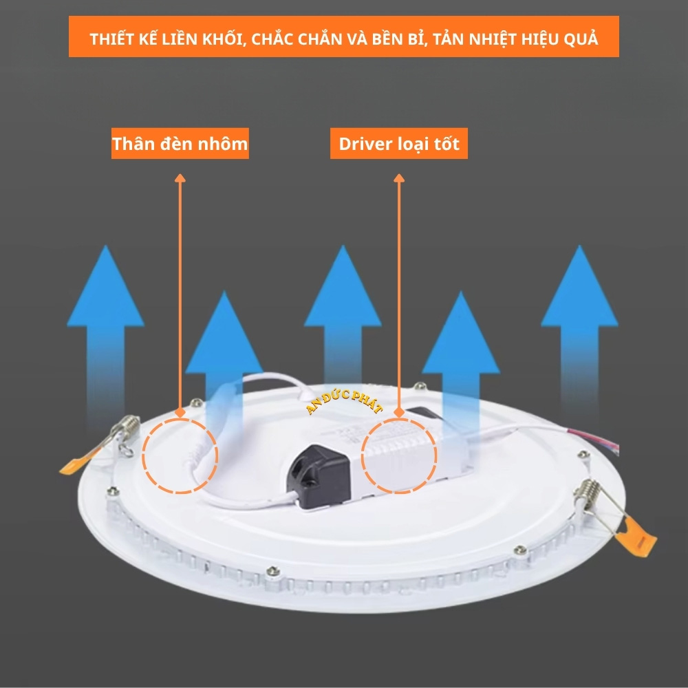 Bảo hành, độ bền và khả năng thay thế của đèn LED âm trần