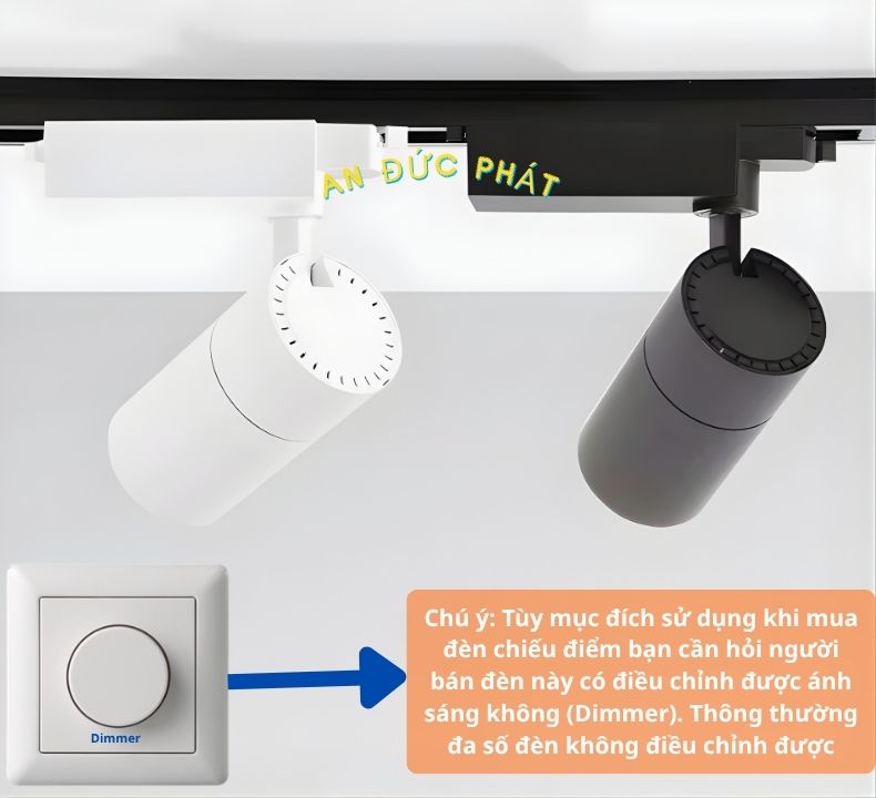 Có nên chọn đèn led chiếu điểm có dimmer không