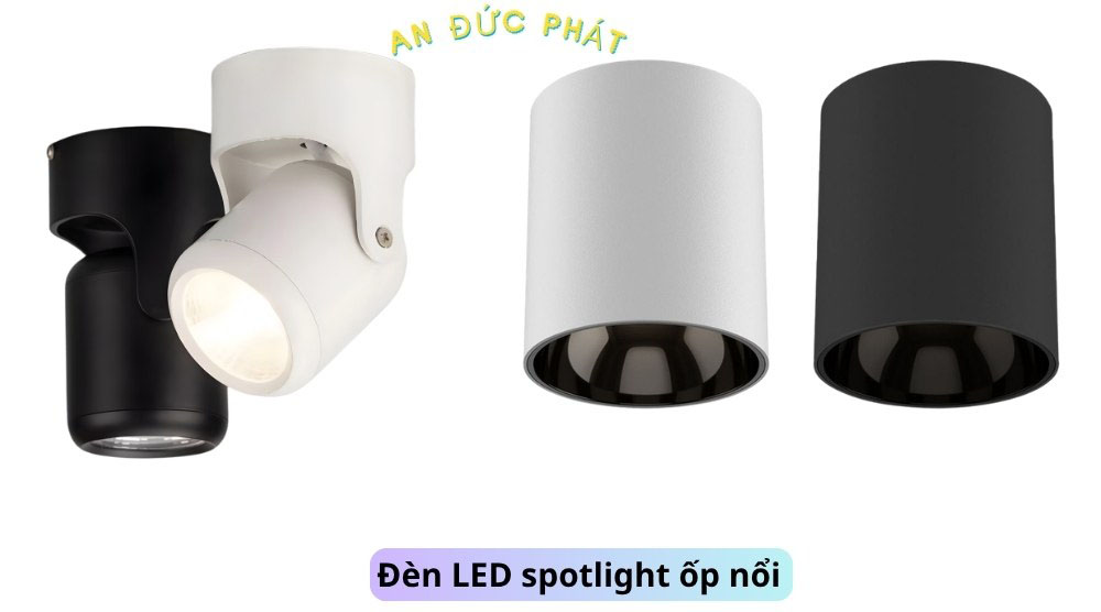Đèn LED spotlight ốp nổi