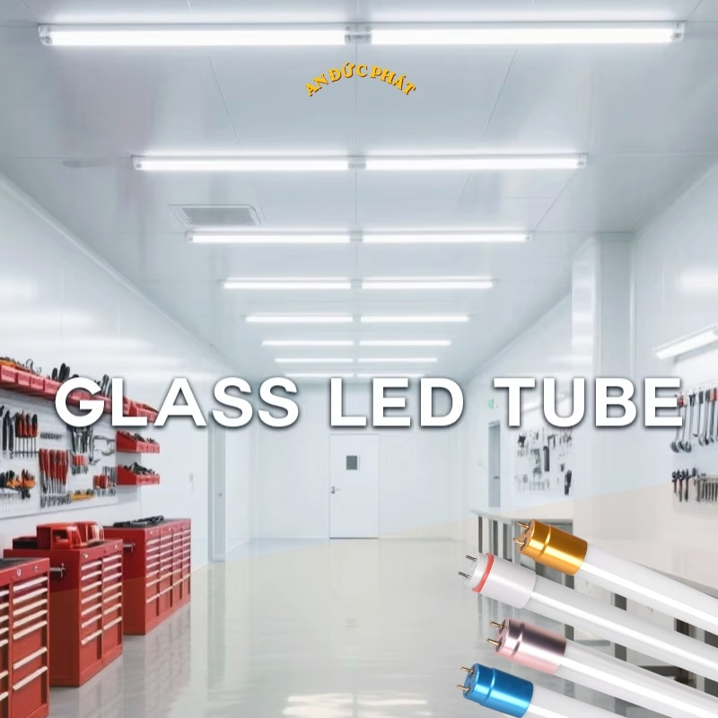 Đèn tuýp LED cho khu phụ trợ trần thấp