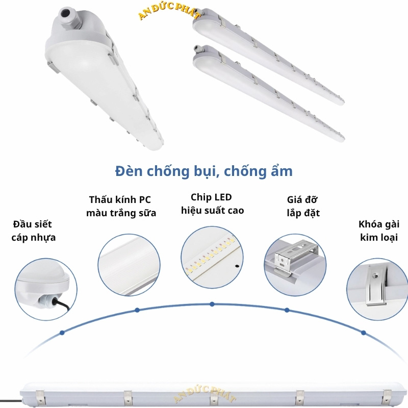 Đèn LED chống bụi, chống ẩm
