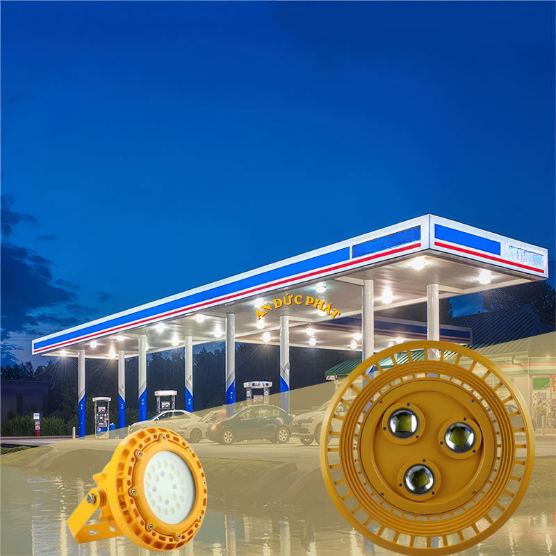 Đèn LED chống cháy nổ cho trạm xăng