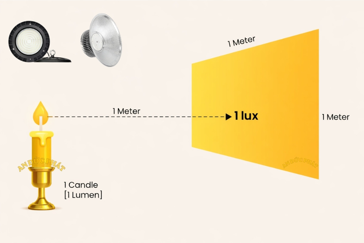 So sánh hiệu suất phát quang lm trên watt của đèn LED nhà xưởng