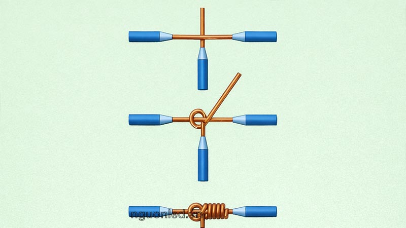 Cách nối dây điện lõi 1 sợi an toàn đúng cách