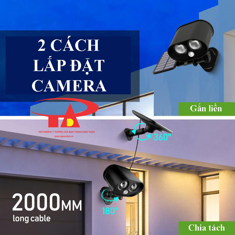 lắp đặt camera năng lượng mặt trời SCL01 giá rẻ, loại tốt