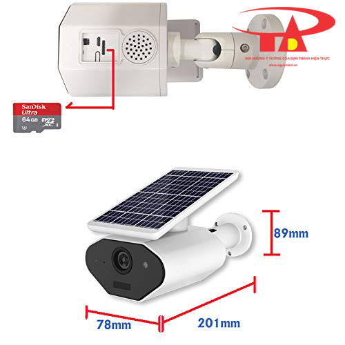 camera năng lượng mặt trời SCL04 giá tốt, tiết kiệm điện