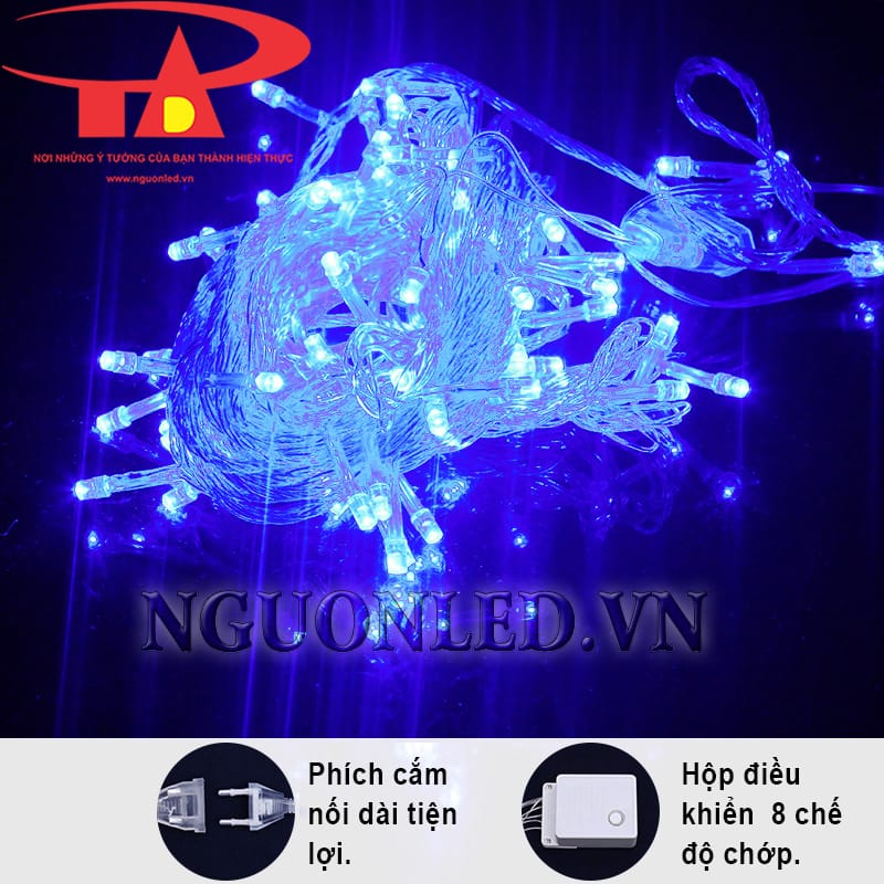 Led noel chớp nháy xanh dương giá rẻ