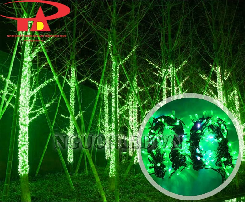 Led noel nháy xanh lá loại tốt