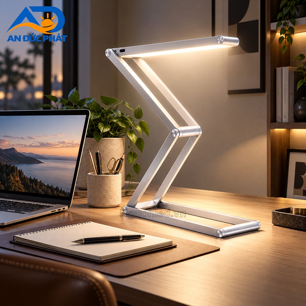Đèn Bàn LED MPE 2.2W Tại Góc Làm Việc