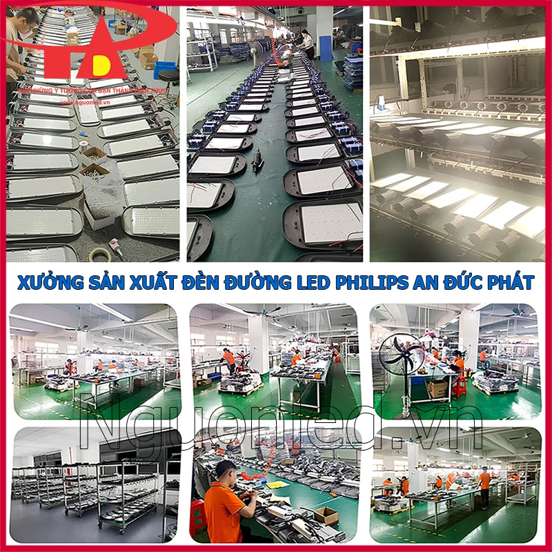 Xưởng sản suất đèn đường led Philips 50W của An Đức Phát