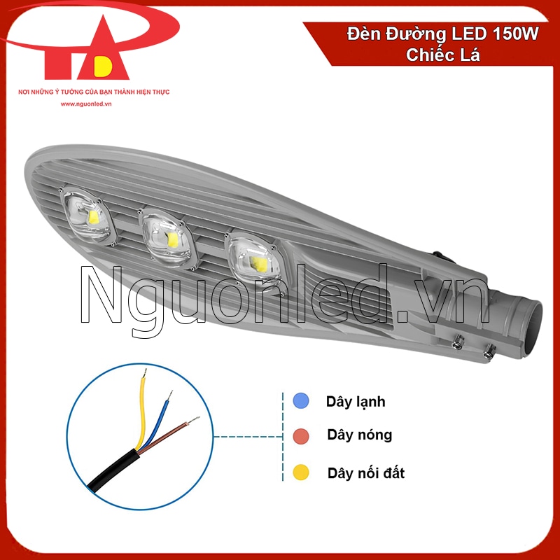 Hướng dẫn đấu dây đèn đường LED 150W an toàn