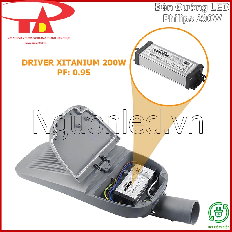 Driver Philips Xitanium dùng trong đèn đường Philips 200W