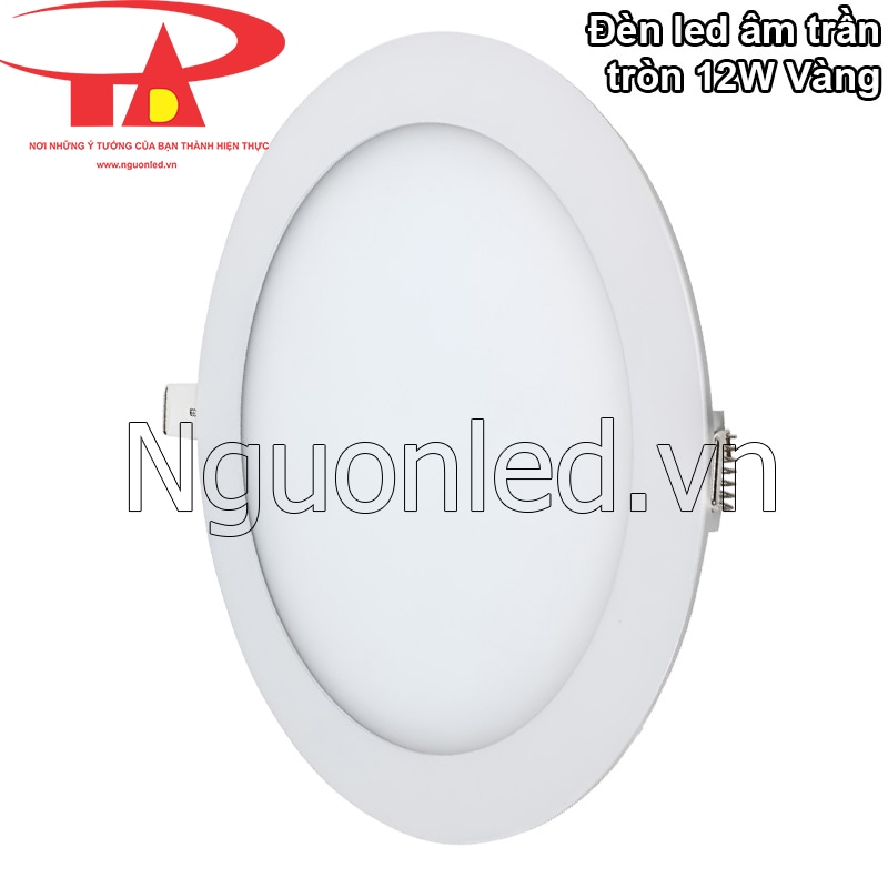 Đèn downlight âm trần 12W vàng - thiết kế tinh tế