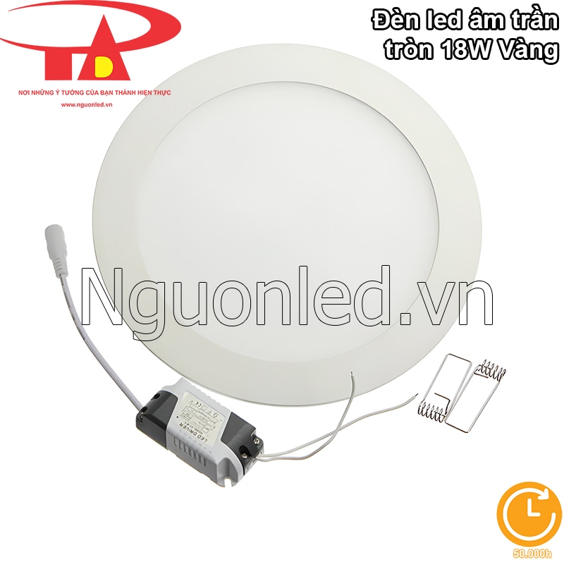 Đèn led trần nhà, tuổi thọ 50.000 giờ, siêu bền