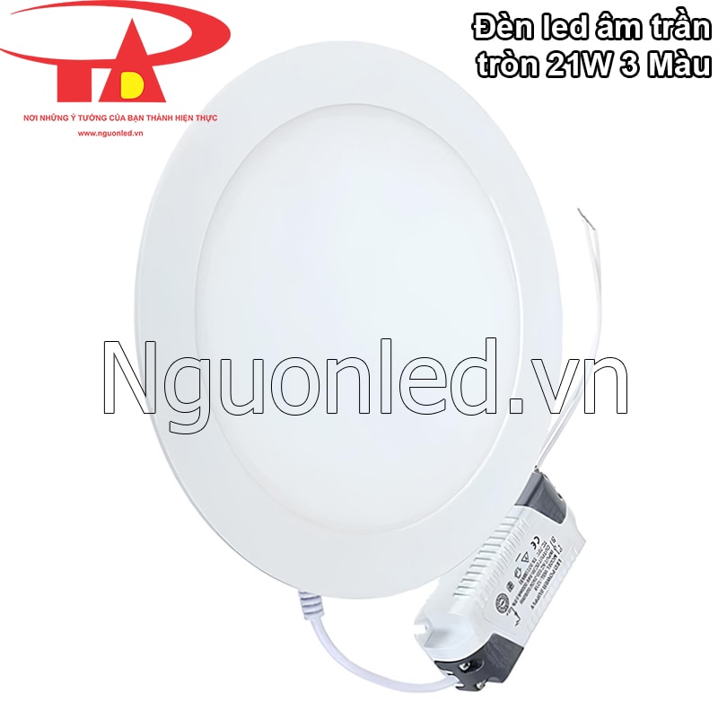 Bóng đèn led 3 màu 21W, sử dụng dải điện áp rộng