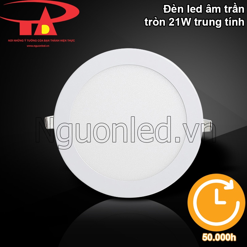 Đèn led downlight, tuổi thọ 50.000 giờ, siêu bền