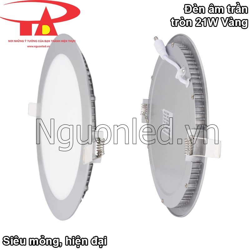 Led âm trần vàng, thiết kế siêu mỏng, hiện đại