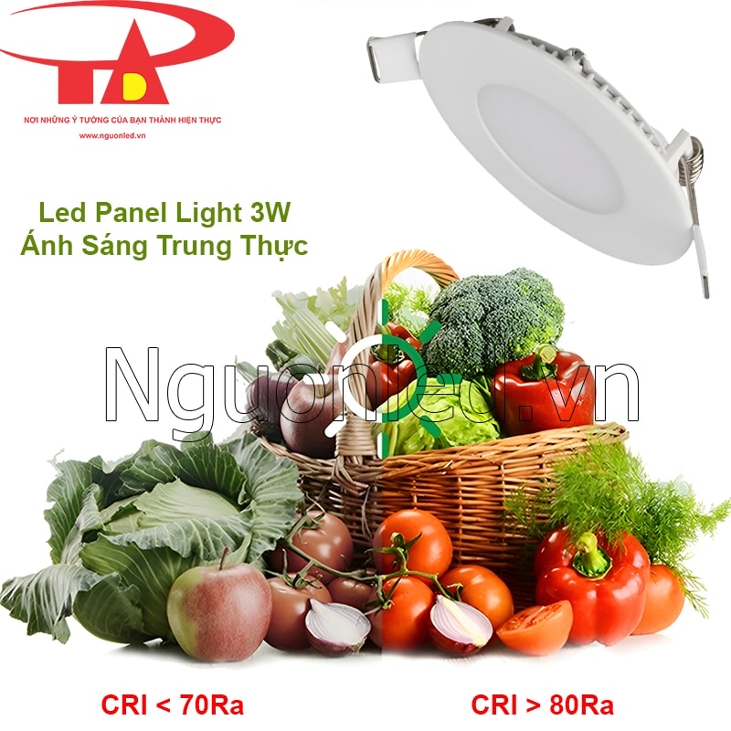 Màu sắc sống động, chân thực nhờ CRI > 80