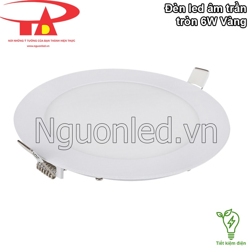 Đèn downlight 6W vàng - Tiết kiệm điện năng