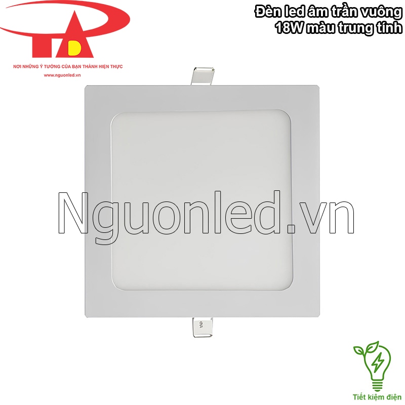 Đèn LED 18W trung tính: Tiết kiệm điện năng, chiếu sáng hiệu quả