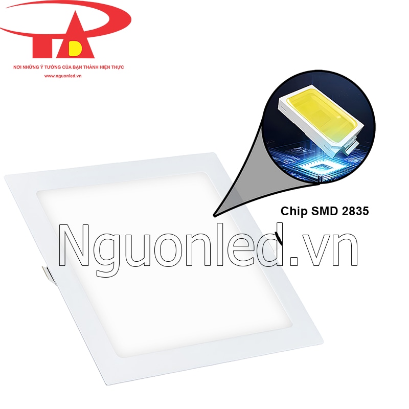 Chip led SMD 2835 hiện đại cho ánh sáng vàng ấm áp, dễ chịu